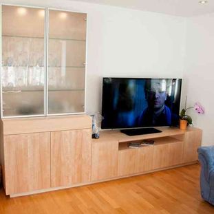 Wohnwahnd aus Holz